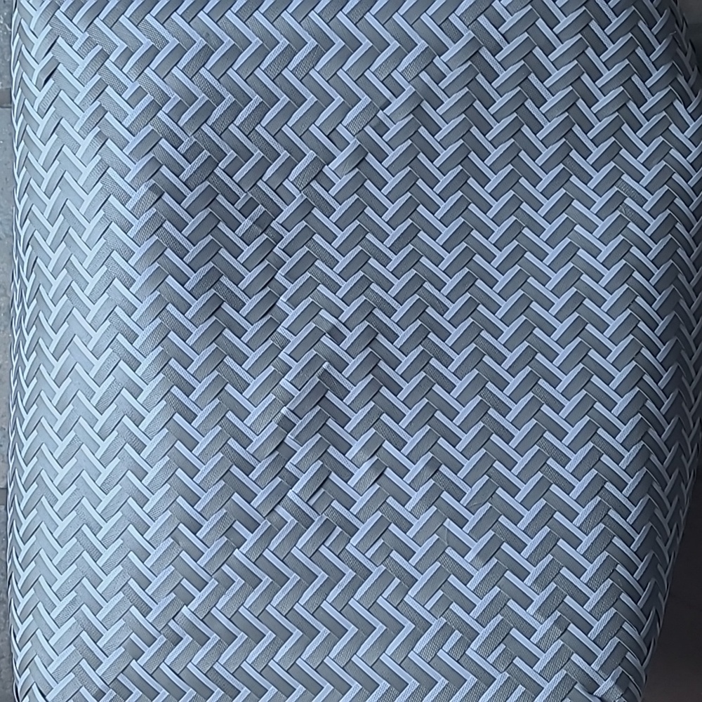 New with tag! Brightroom woven decorative storage basket with handles gray - Picture 6 of 7